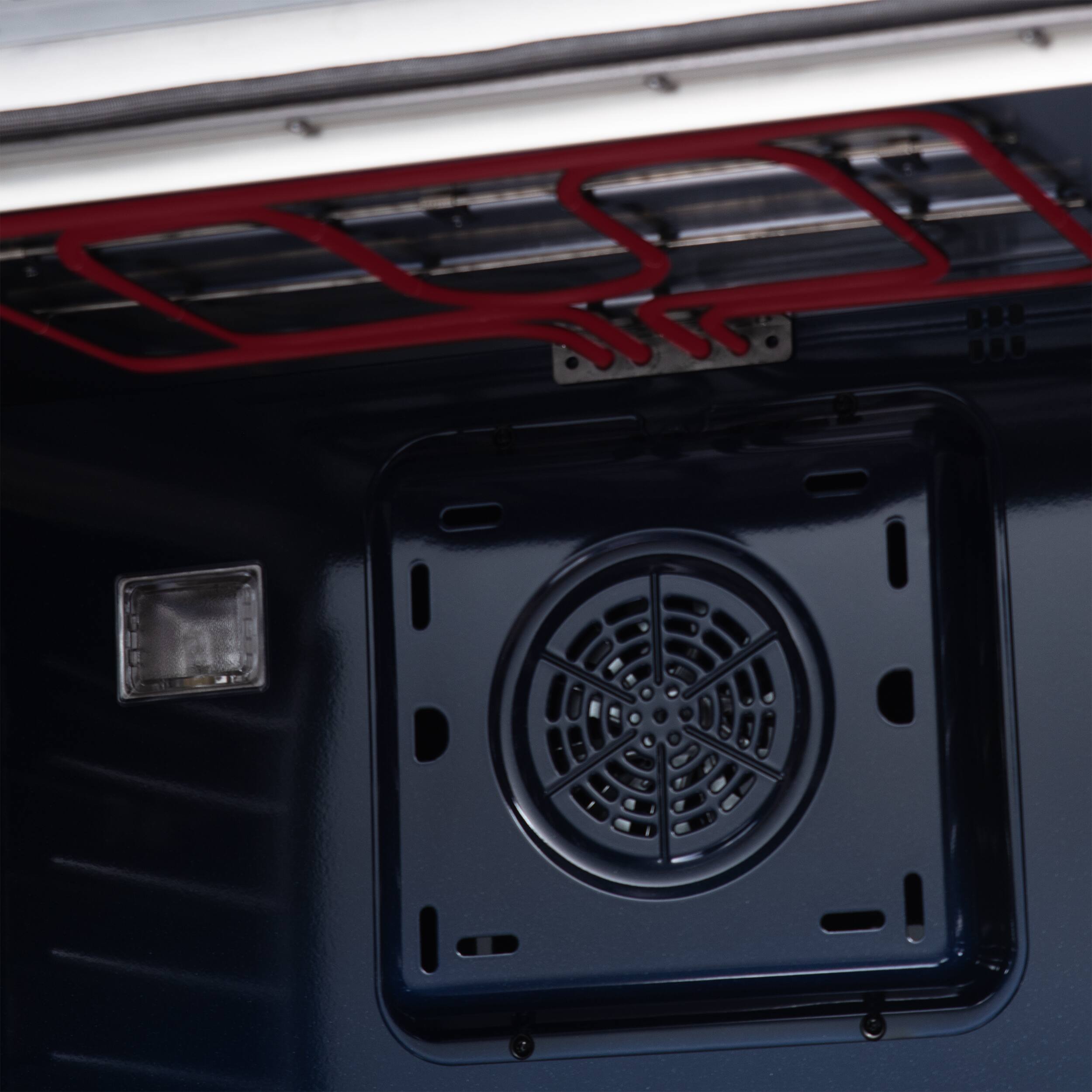 Alt View 12. Forno Appliances - Capriasca 5.36 Cu. Ft. Dual Fuel Range with French Door Design - White.