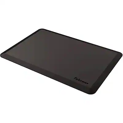 Front. Fellowes - Anti-Fatigue Wellness Floor Mat, 36"L x 24"W, Polyurethane - Black.