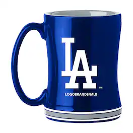 Logo Brands - Los Angeles Dodgers 14oz. Relief Mug - Multicolor