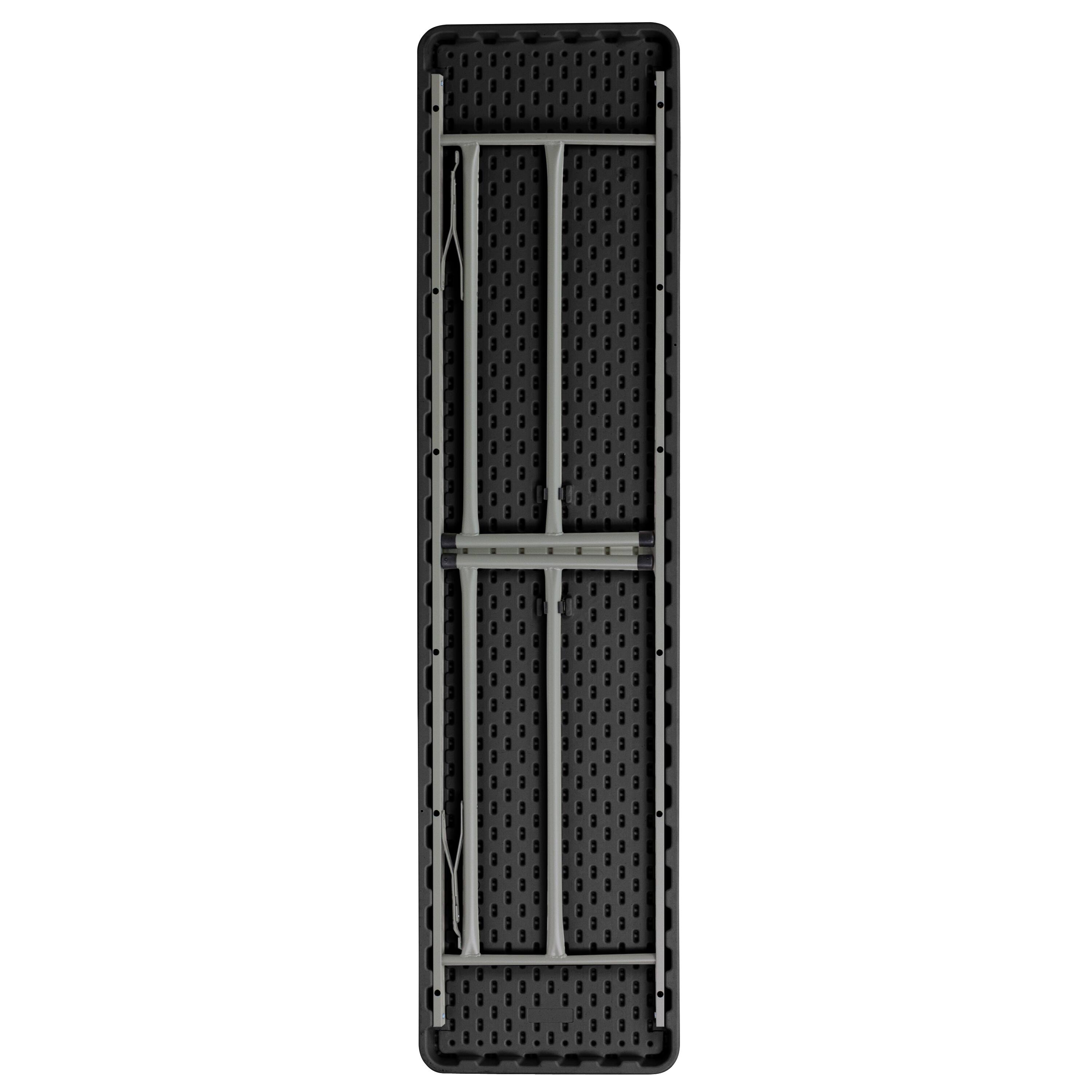 Alt View 21. Alamont Home - 6-Foot Plastic Folding Training Table - Black.