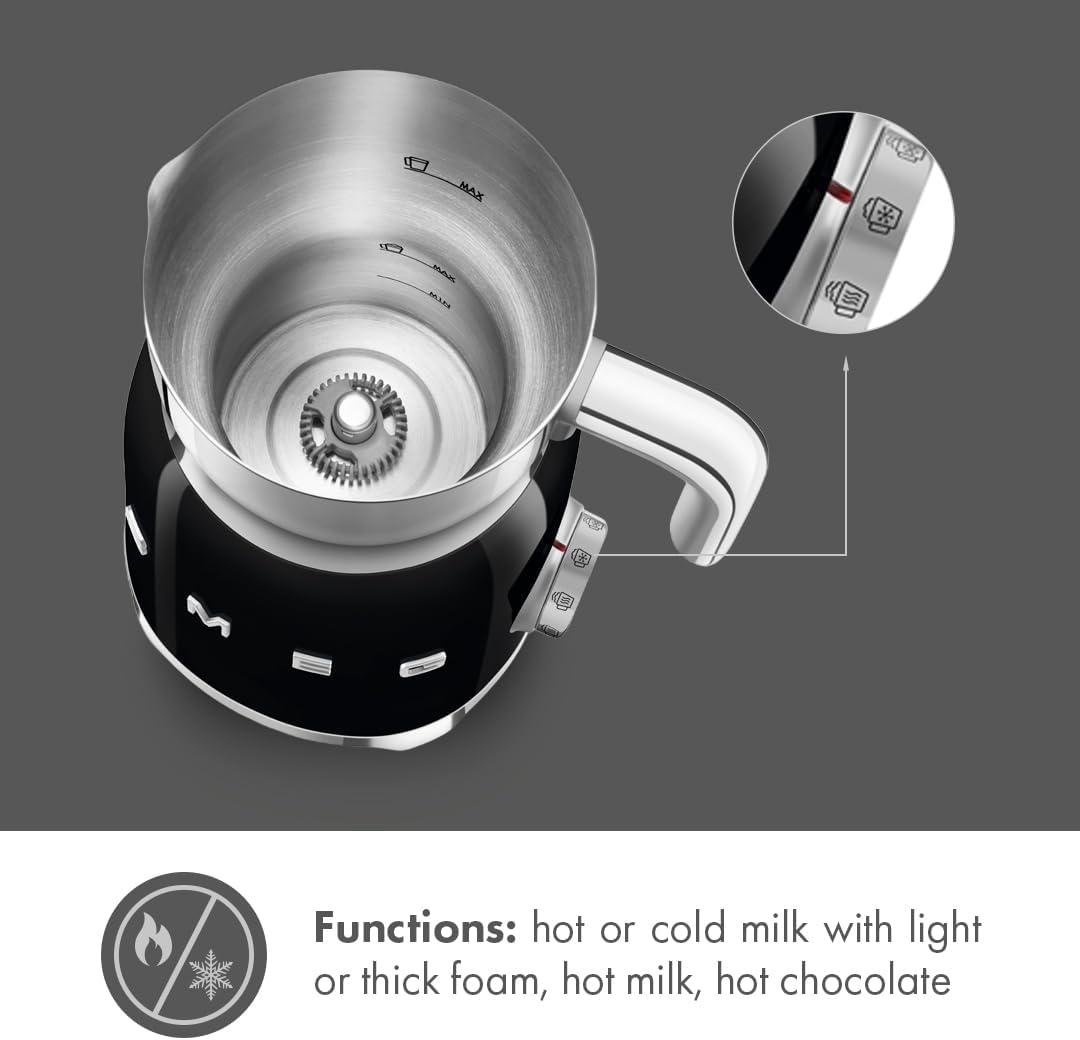 MAX 0 MAu

Functions: hot or cold milk with light or thick foam, hot milk, hot chocolate