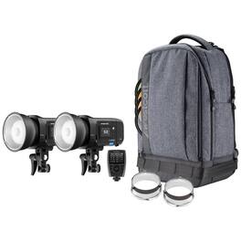 Westcott - FJ250 250W Strobe 2-Light Backpack Kit with FJ-X3 M Universal Wireless Trigger