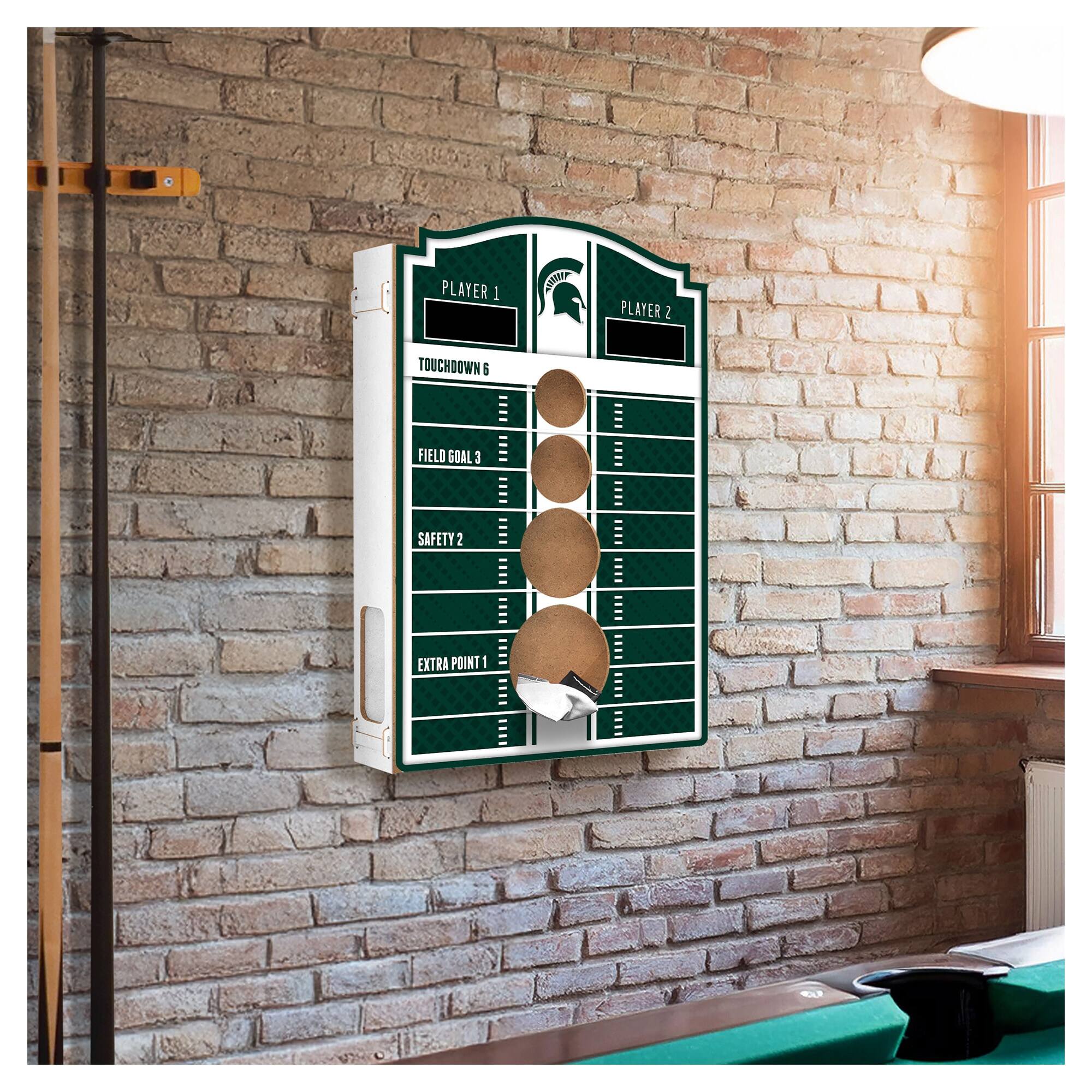 PLAYER 1  
TOUCHDOWN 6  
FIELD GOAL 3  
SAFETY 2  
EXTRA POINT 1  

PLAYER 2