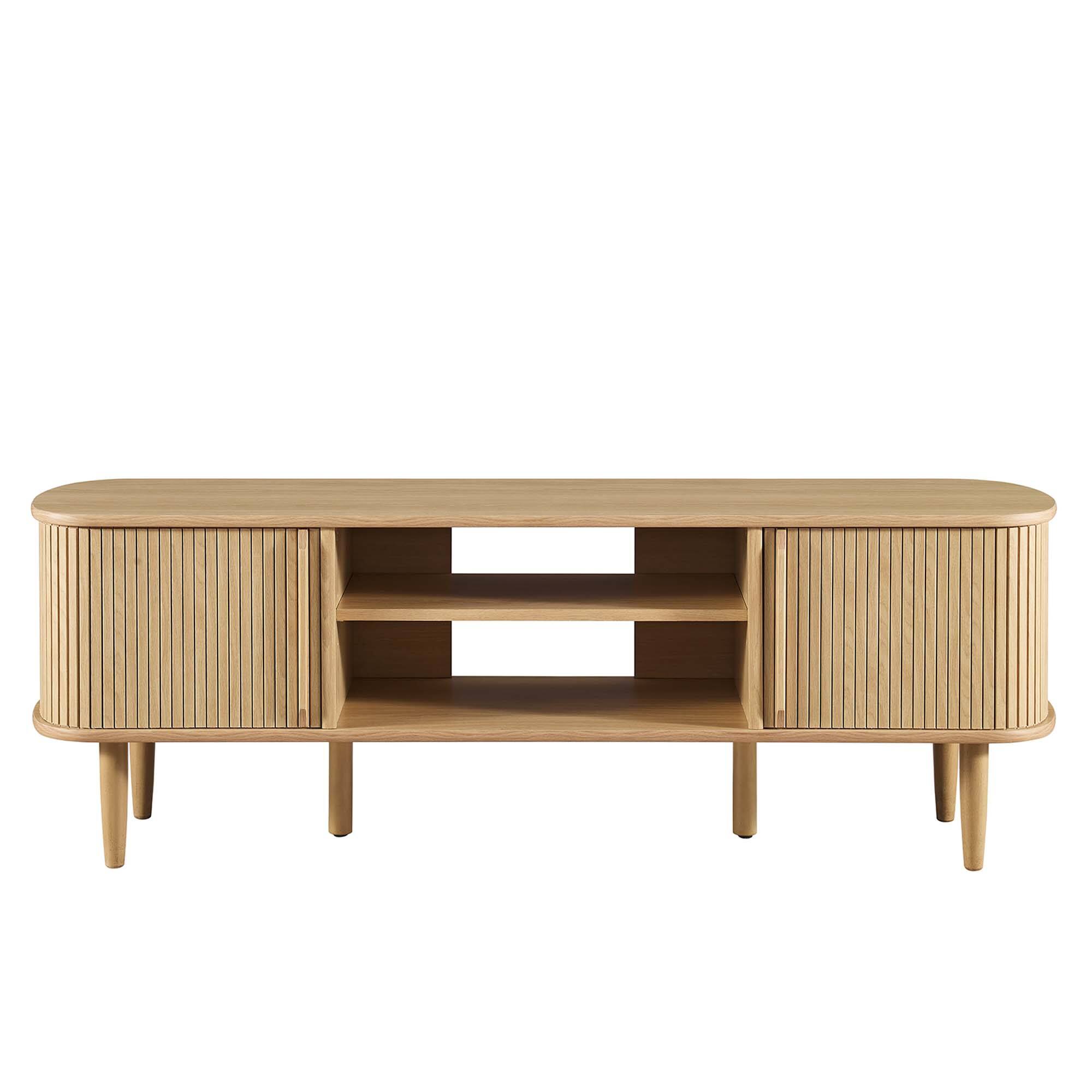 Alt View 1. Modway - Contour 55" TV Stand by Modway - Oak.