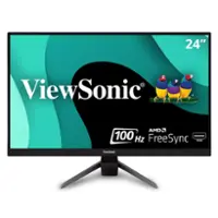 ViewSonic - VX2467-MHD 24" LCD FHD FreeSync Gaming Monitor (HDMI, VGA and DisplayPort) - Black - Front_Zoom