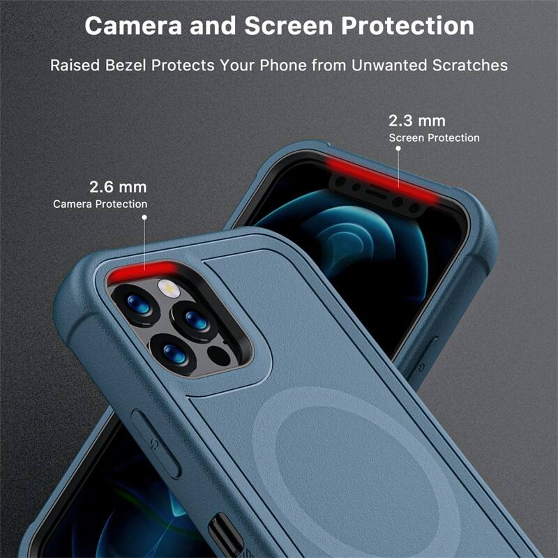 Camera and Screen Protection
Raised Bezel Protects Your Phone from Unwanted Scratches
2.3 mm Screen Protection
2.6 mm Camera Protection
