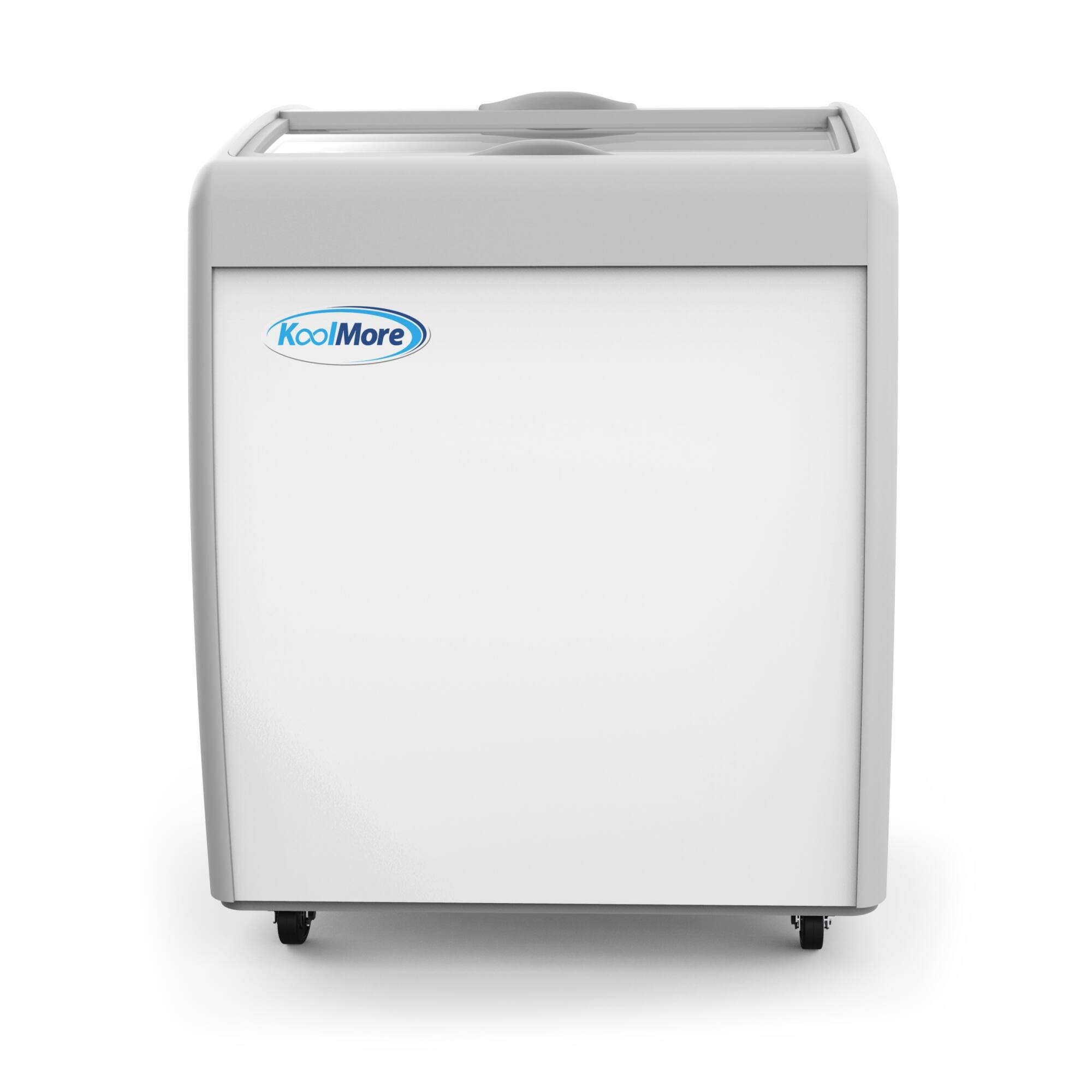 Back. Koolmore - 26 in. Display Ice Cream Freezer - 5.7 cu ft. MCF-6C - White.