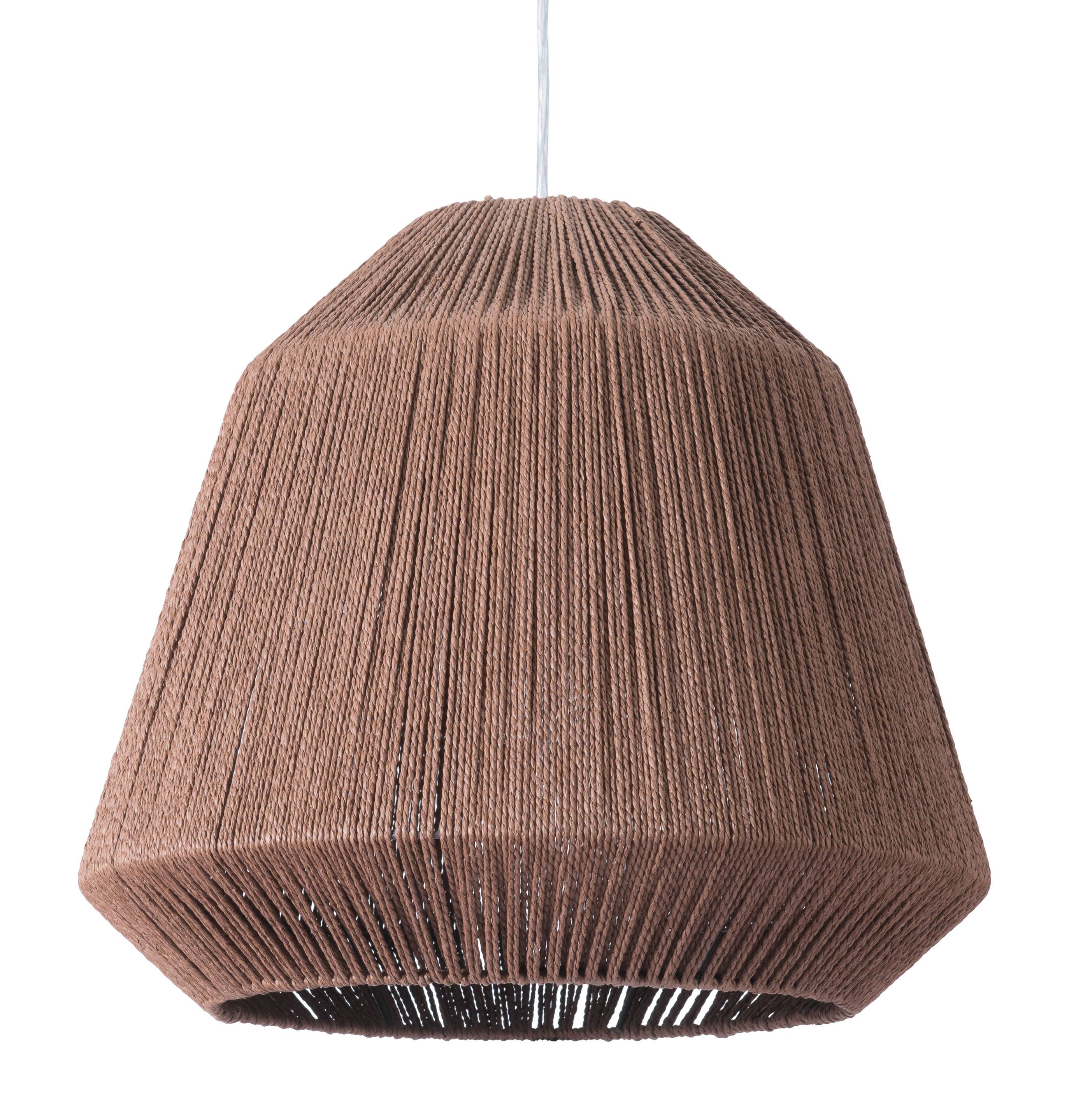 Alt View 2. Hivvago - Impala Ceiling Lamp Brown - Brown.