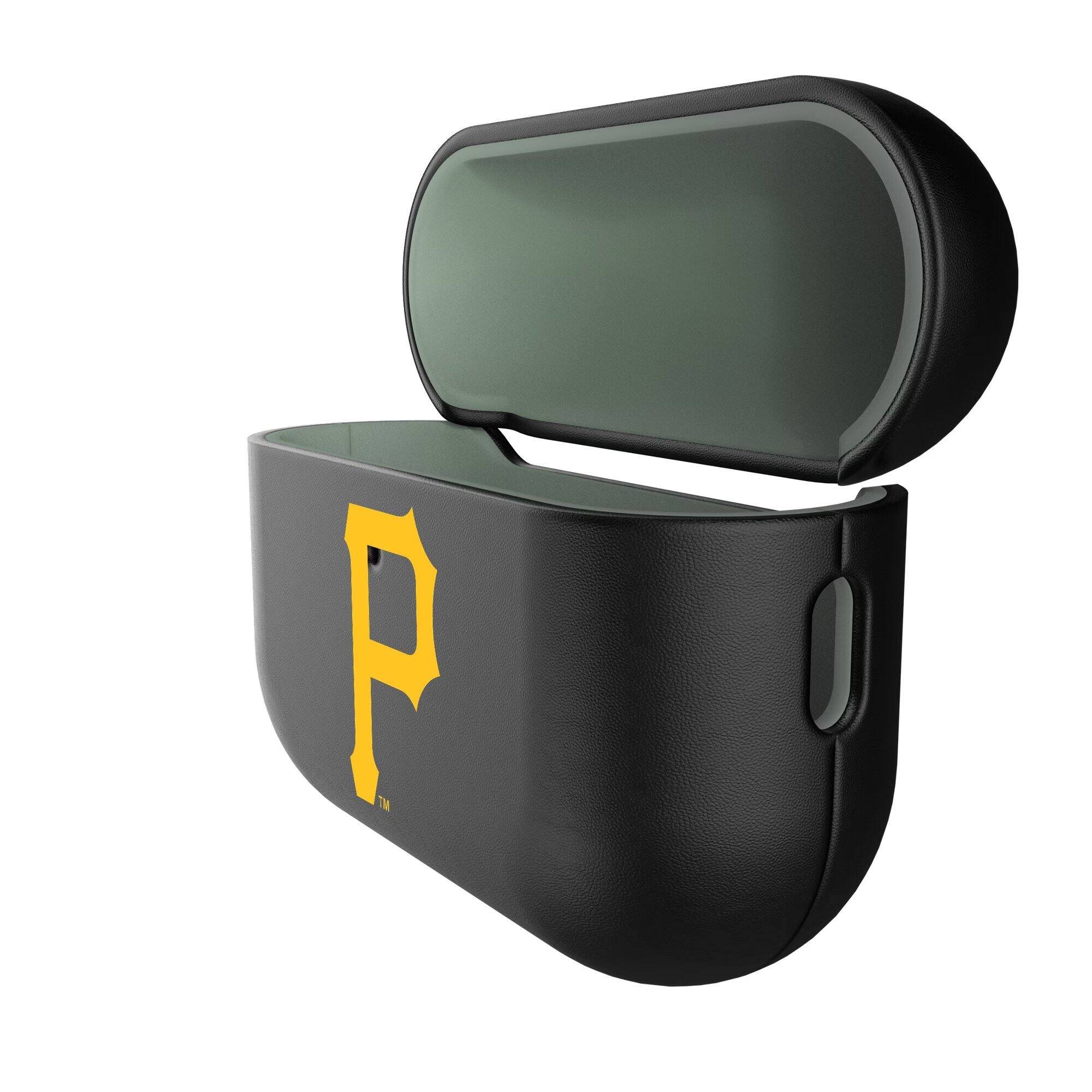 Alt View 1. Keyscaper - Pittsburgh Pirates AirPods Pro 3rd Generation Case Cover - No Size - Black.