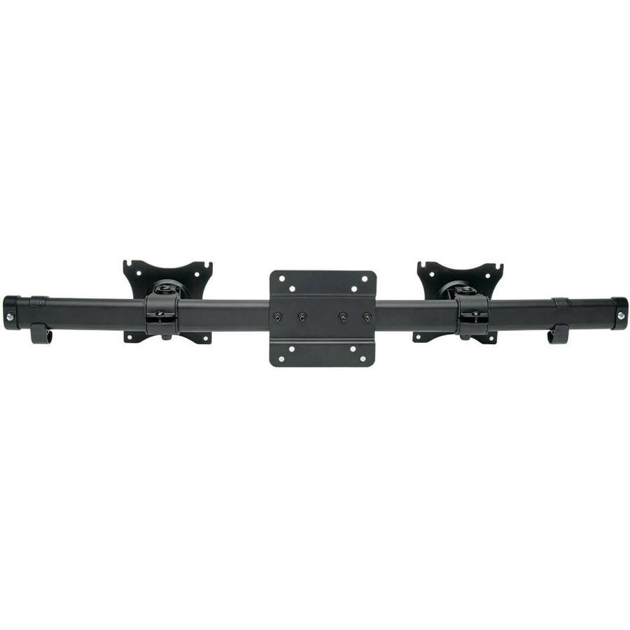 Alt View 1. Tripp Lite - Eaton Tripp Lite Series Universal Dual-Monitor Mount Adapter - 27" Screen Support - 22 lb Load Capacity - Black - Black.