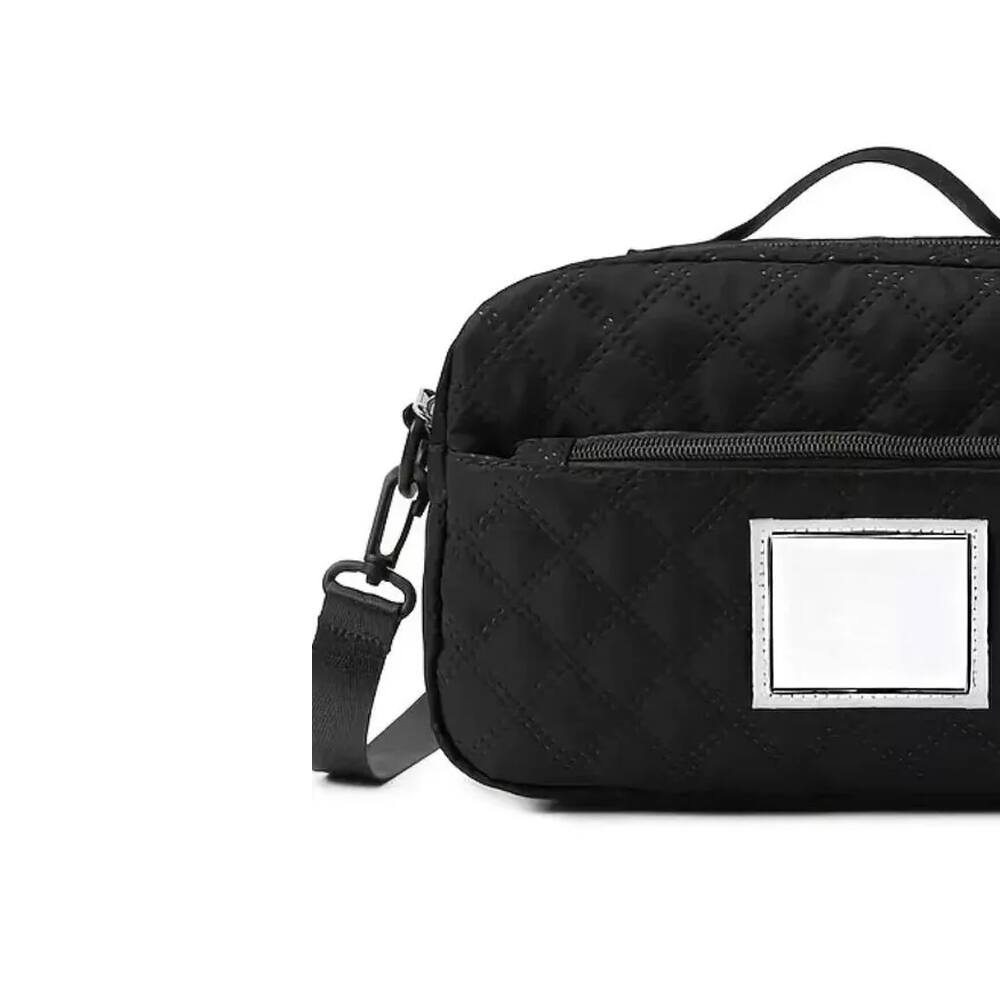 Alt View 2. Wikistore - Wikistore 3D Diamond Pattern Small Tote with Dry Wet Separation and Double Pockets Black - Black.