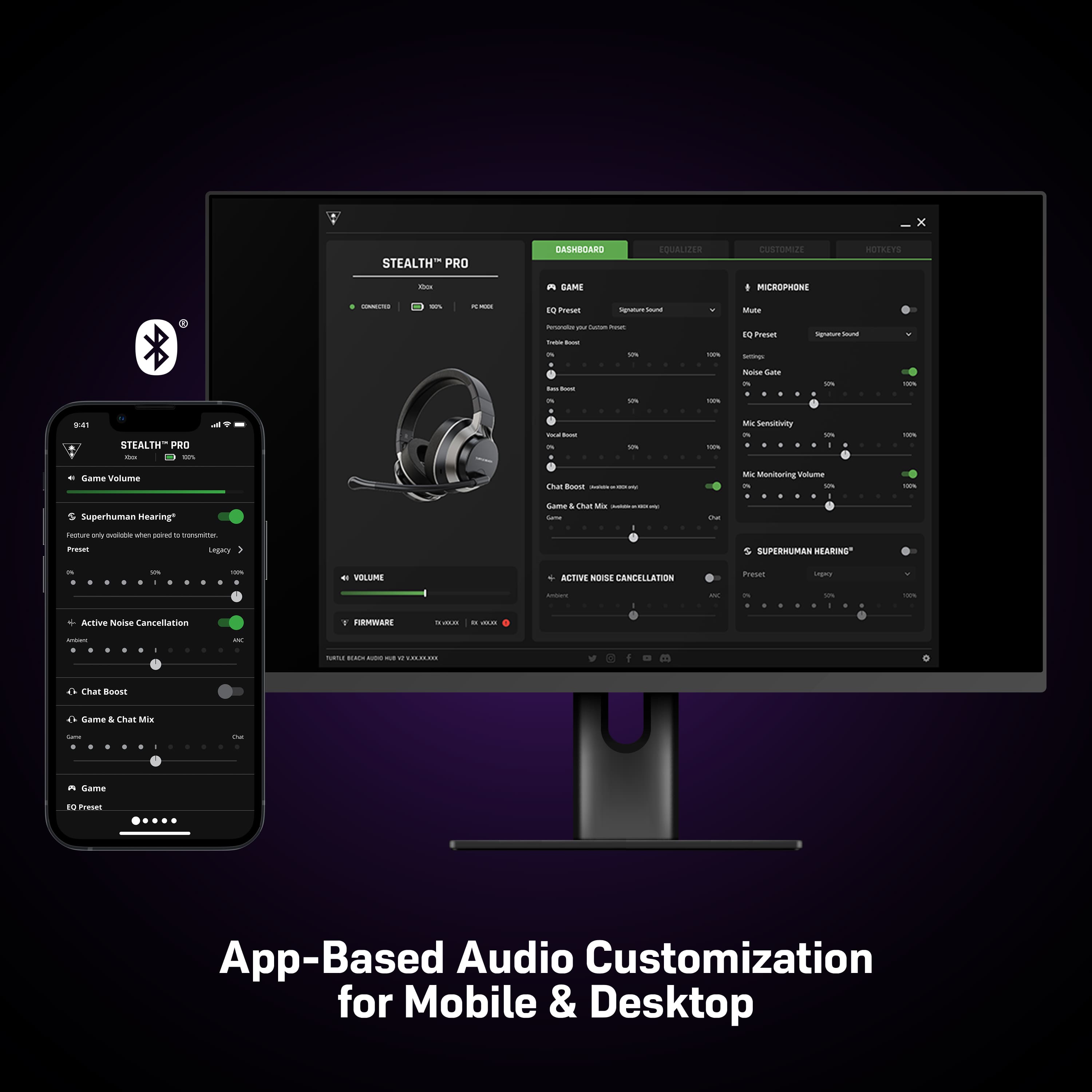 App-Based Audio Customization for Mobile & Desktop