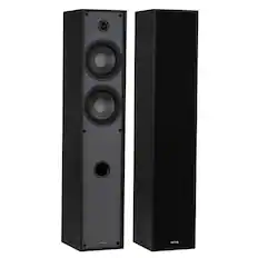 Front. Dayton Audio - Dayton Audio Classic T65 Floor-Standing Tower Speaker Pair Black.