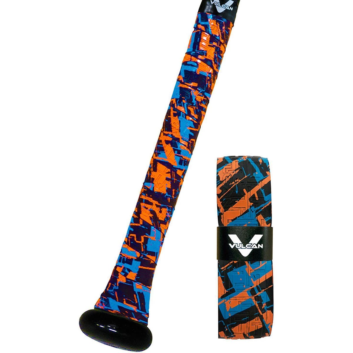 Vulcan - ASP Series 0.5mm Advanced Polymer Bat Grip Tape Wrap - Fire & Ice