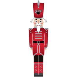 Fan Creations - Clark Atlanta University Panthers 46" Nutcracker Leaner - Multicolor