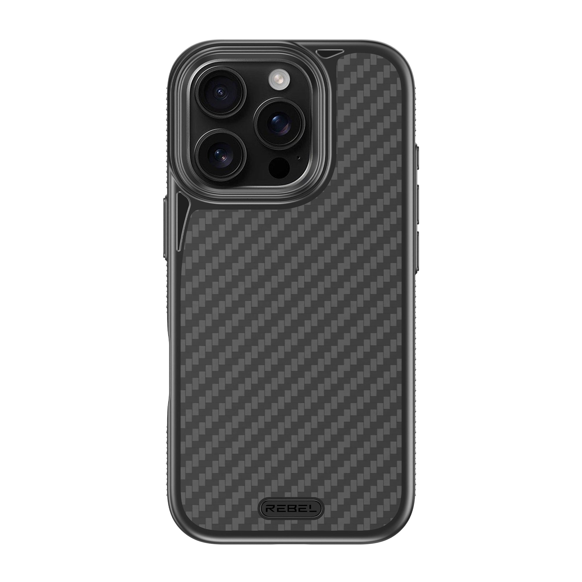 Rebel Series GEN6 Case For Apple iPhone 16 Pro - /Aramid Fiber - Black