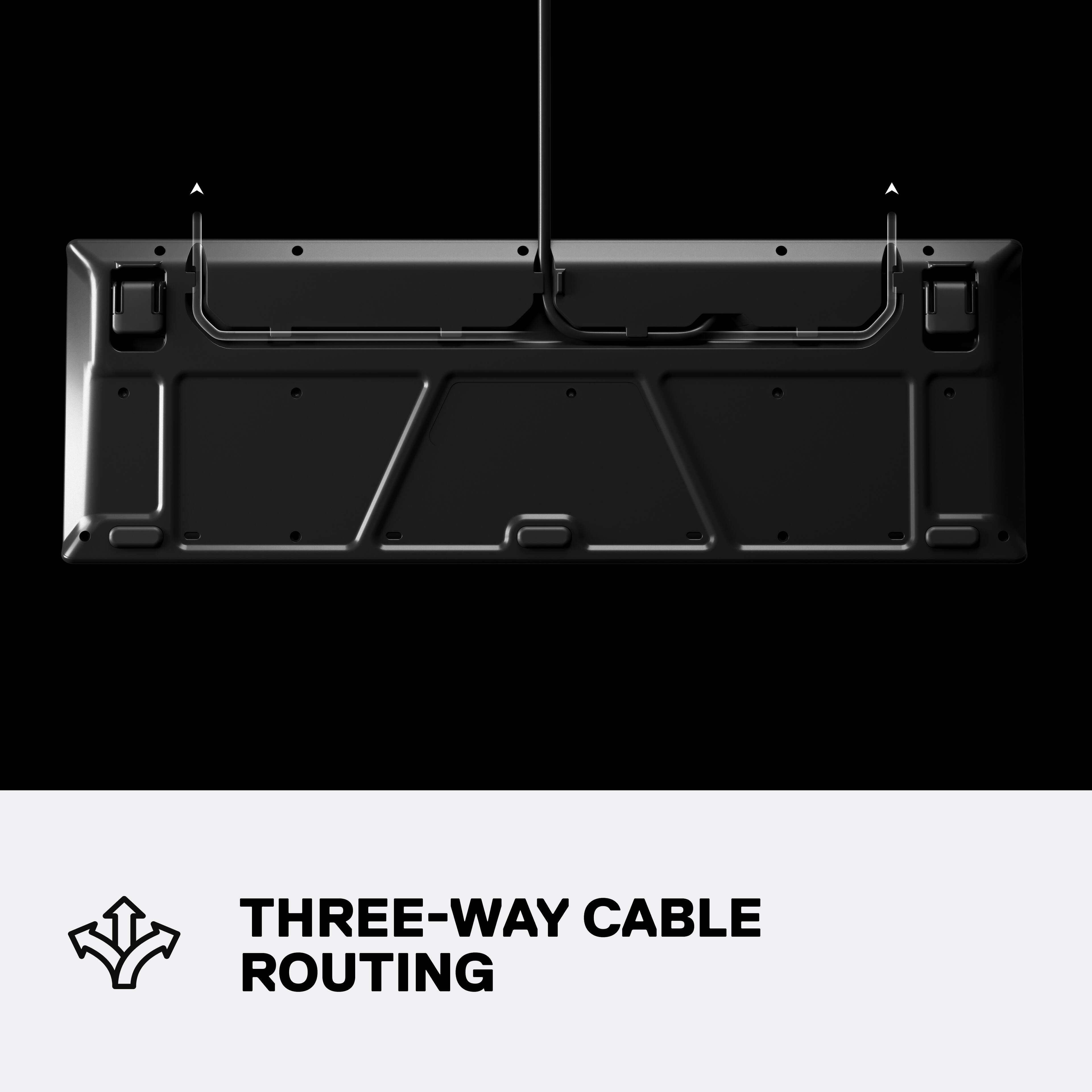 Three-Way Cable Routing