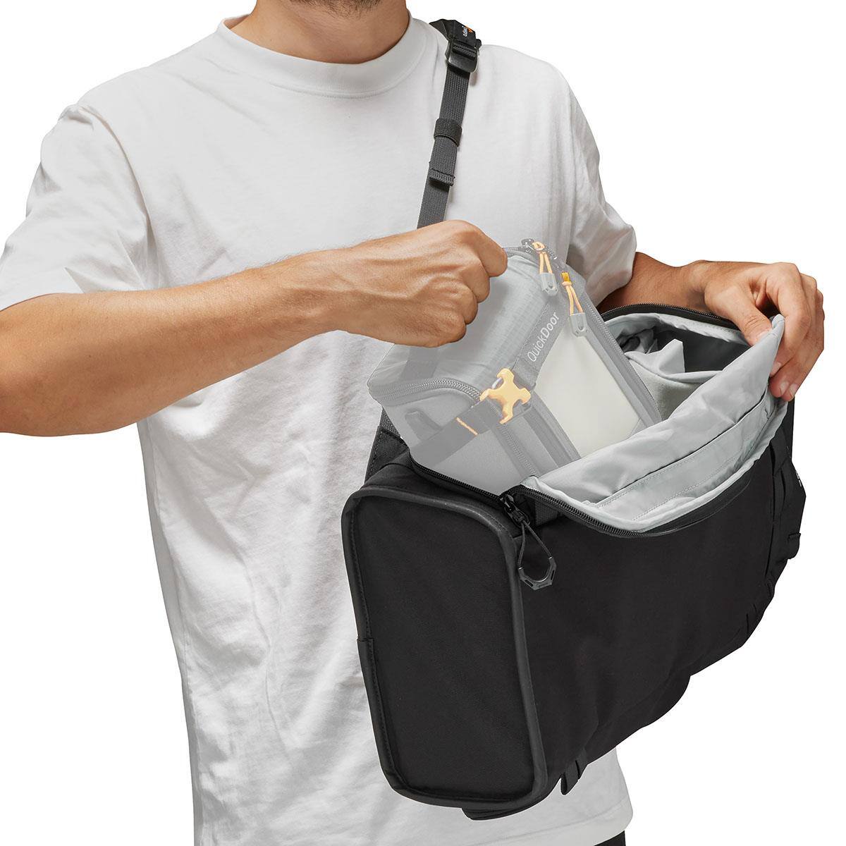 Alt View 5. Lowepro - Lowepro ProTactic Lite BP 150 AW III 25L Backpack, Black.