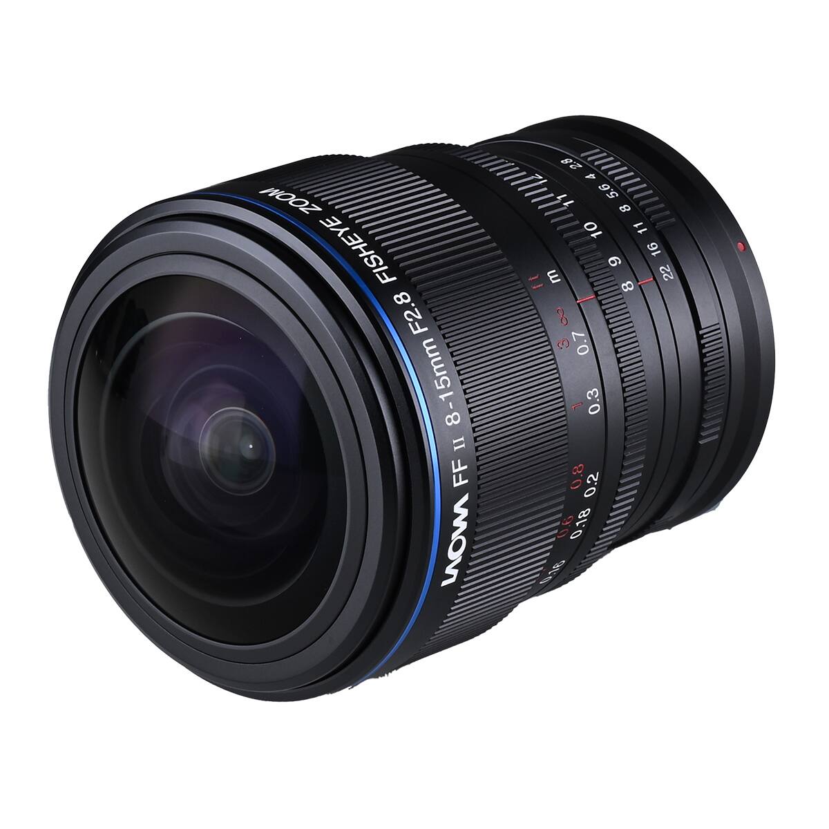 ZOOM FISHEYE F2.8 8-15mm II FF  
2.8 4 11 5.6 8 10 11 6 16 m 8 22  
CO O 0.3 0.8 0.2 0.6 0.18 0.16