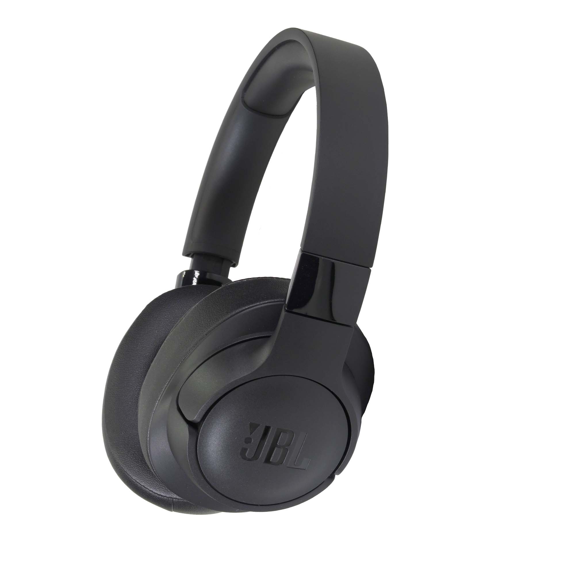 Angle. JBL - JBL Tune 760NC Noise-Canceling Wireless Over-Ear Headphones (Black) - Black.