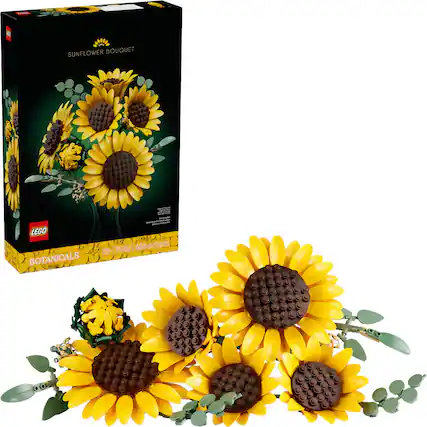 SUNFLOWER BOUQUET LEGO BOTANICALS - 1 : 1
11502 686 pcs/pzs 18+