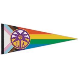 WinCraft - Los Angeles Sparks 12- x 30- Pride Premium Quality Pennant - Multicolor