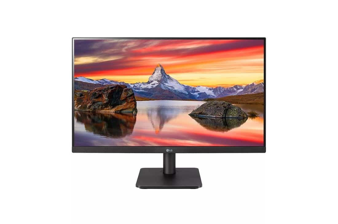 LG - 24MP400-B 24" FHD IPS 3-Side Borderless Monitor, 75Hz, 5ms, AMD FreeSync, HDMI & VGA - Black