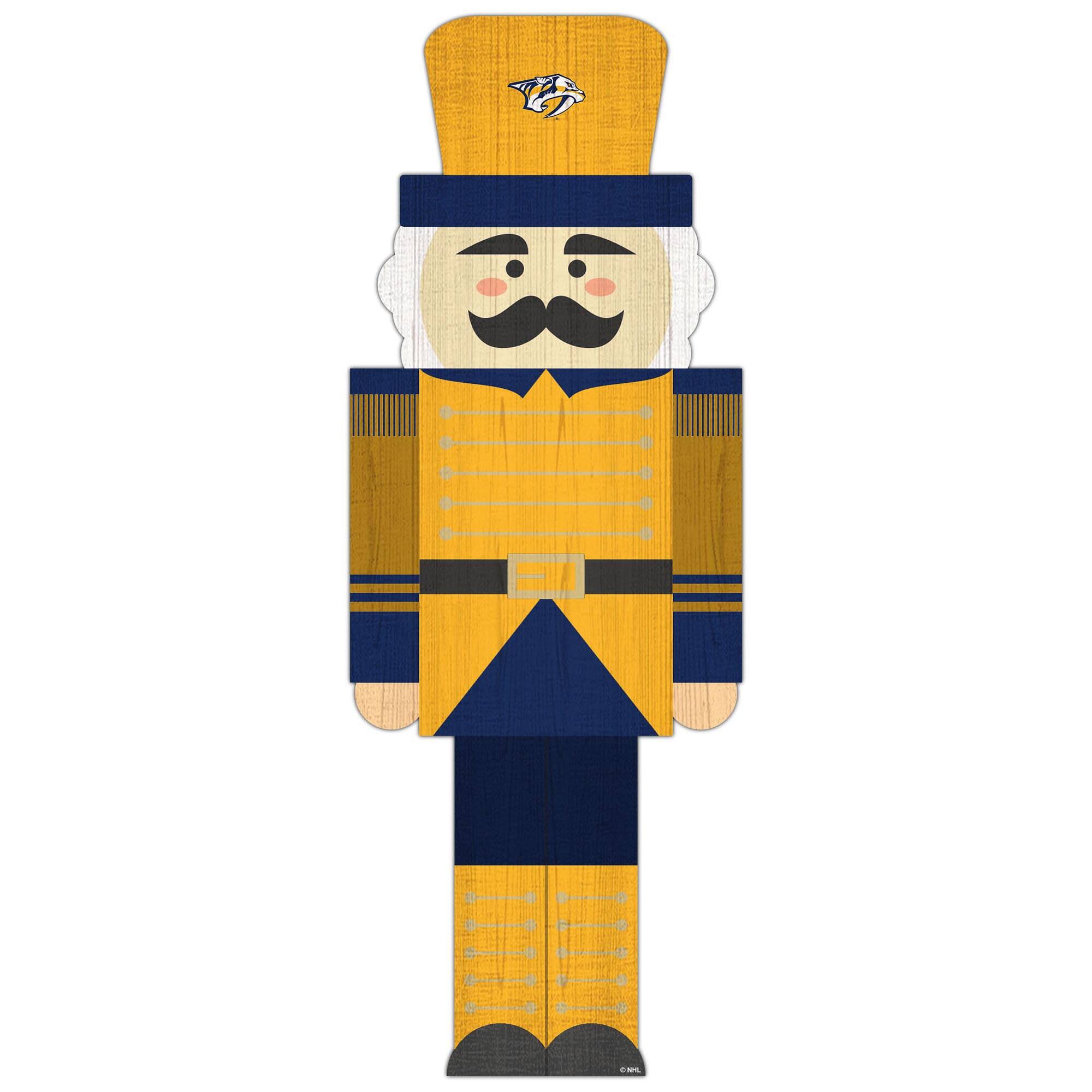 Nashville Predators 31'' Nutcracker Leaner