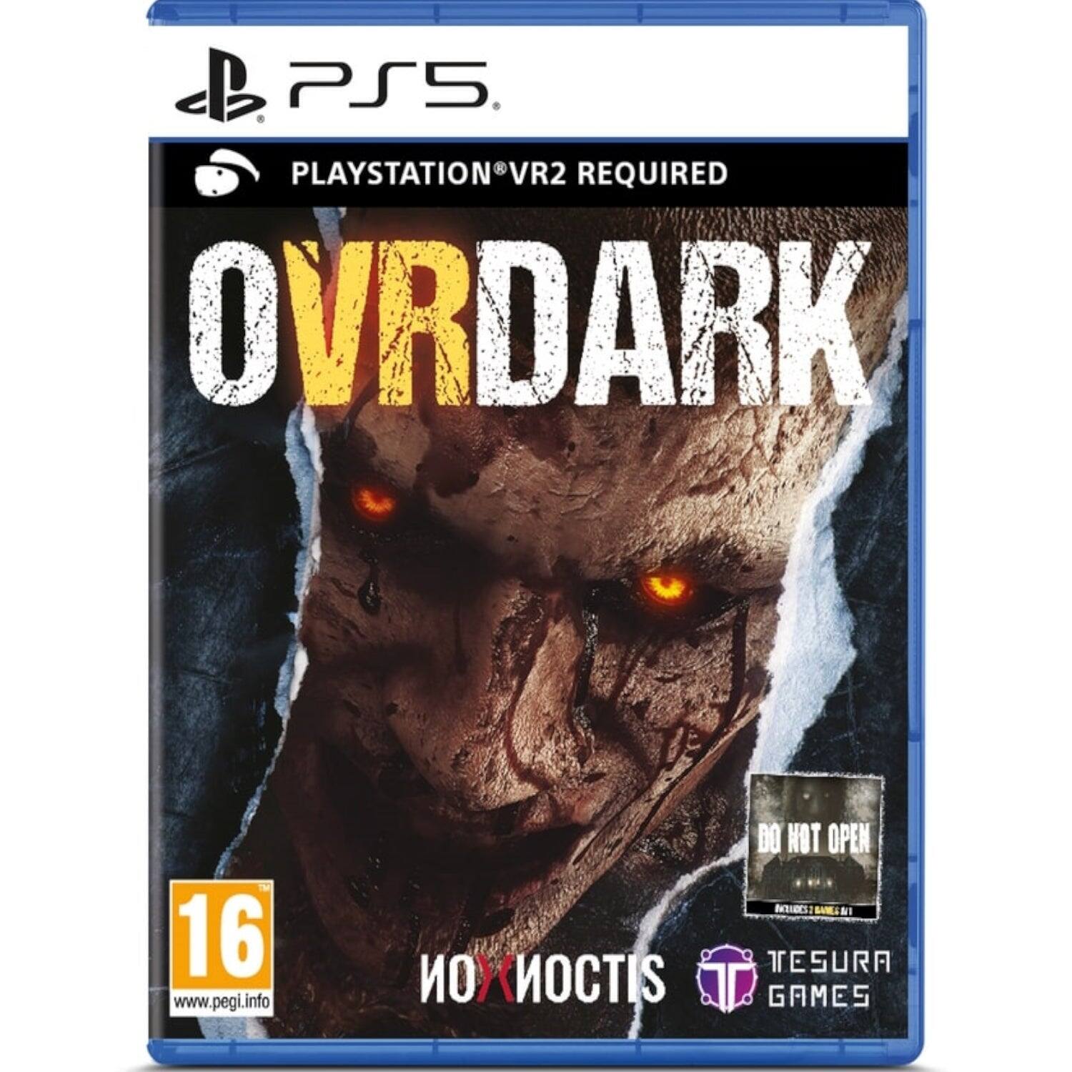 PS5 PLAYSTATION® VR2 REQUIRED  
OVRDARK  
16 www.pegi.info  
DO NOT OPEN  
TESURA GAMES