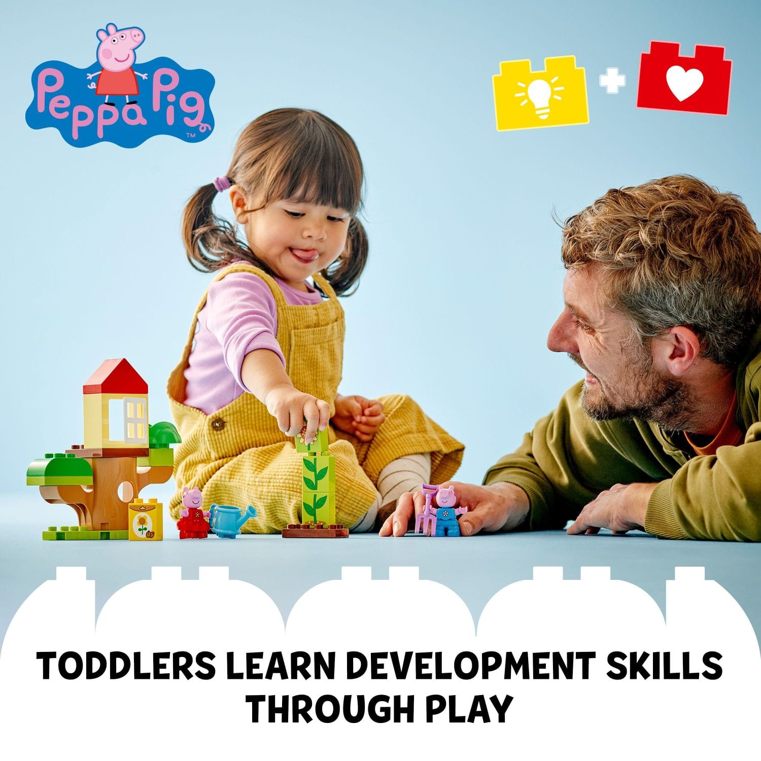 Peppa Pig IM + Toddlers Learn Development Skills Through Play