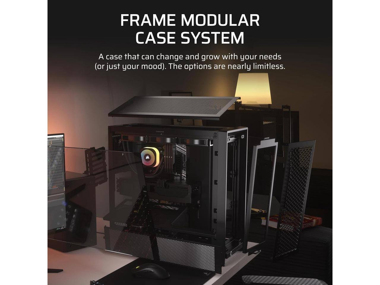 FRAME MODULAR CASE SYSTEM  
A case that can change and grow with your needs (or just your mood). The options are nearly limitless.