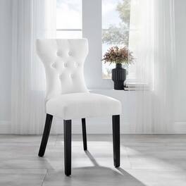 Silhouette Dining Side Chair by Modway - White