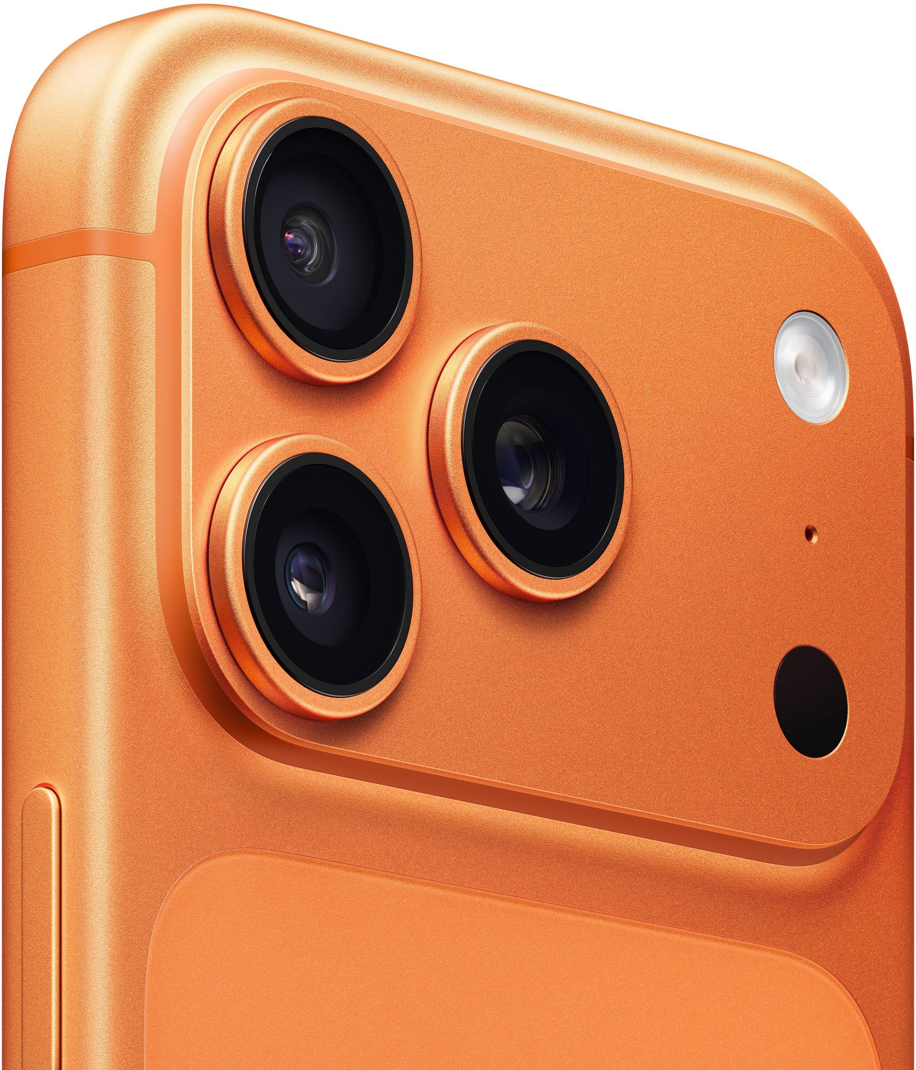Alt View 2. Apple - iPhone 17 Pro 256GB - Cosmic Orange.