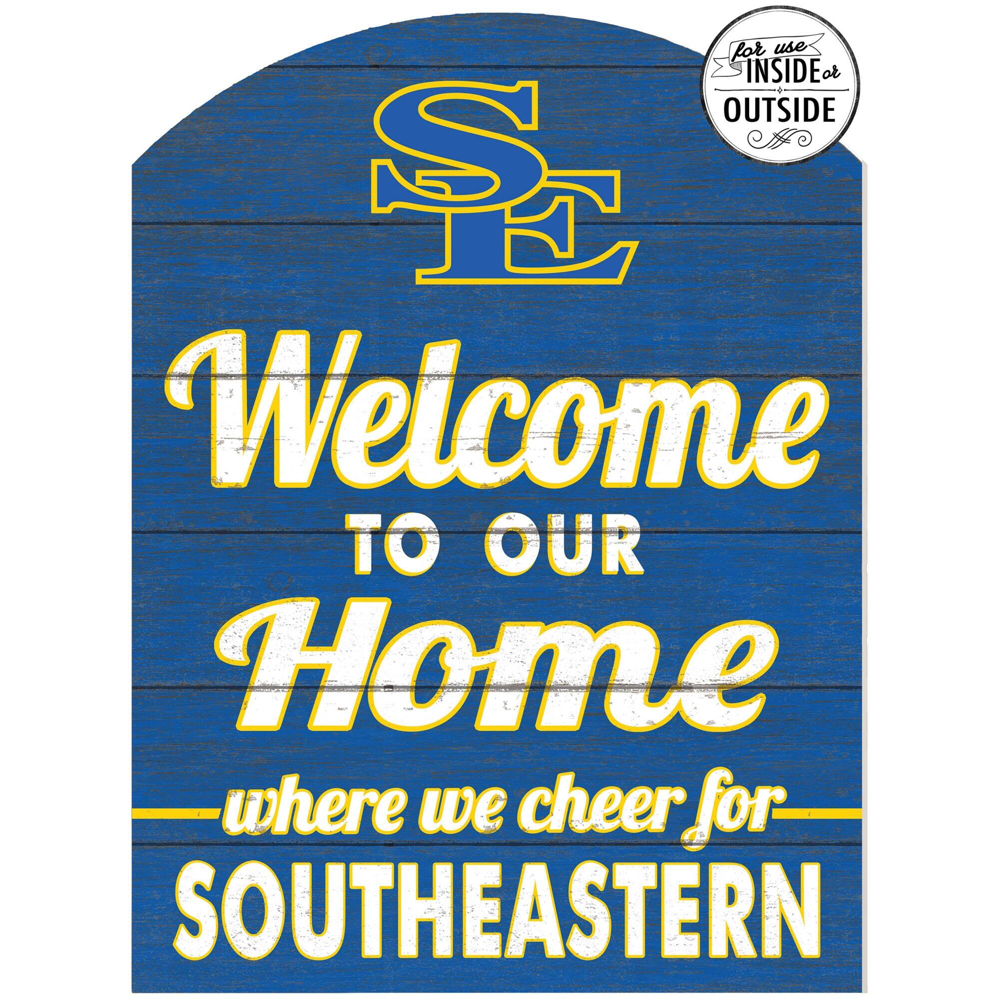 Southeastern Oklahoma State Savage Storm 16'' x 22'' Indoor/Outdoor Marquee Sign
