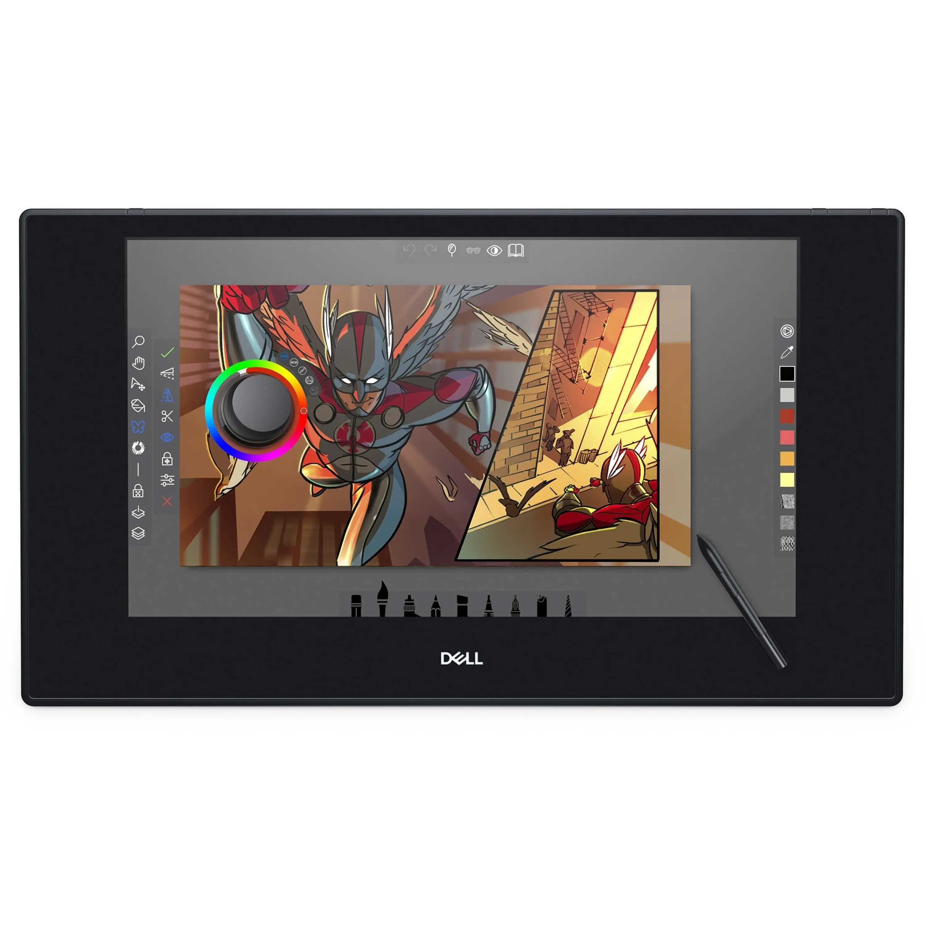 Dell - 60VF2 27" QHD (2560x1440) 144Hz LCD FreeSync Touch Monitor, - Black