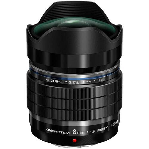 M.ZUIKO DIGITAL 8mm 1:1.8  
OM SYSTEM 8mm 1:1.8 FISHEYE