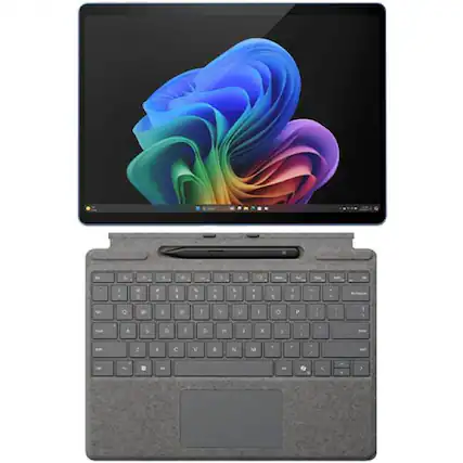 Front. Microsoft - Microsoft Surface Pro Copilot+ PC Touchscreen 13" LCD Snapdragon X Plus Processor 16GB RAM 512GB SSD (11th Edition) Dune - Dune.