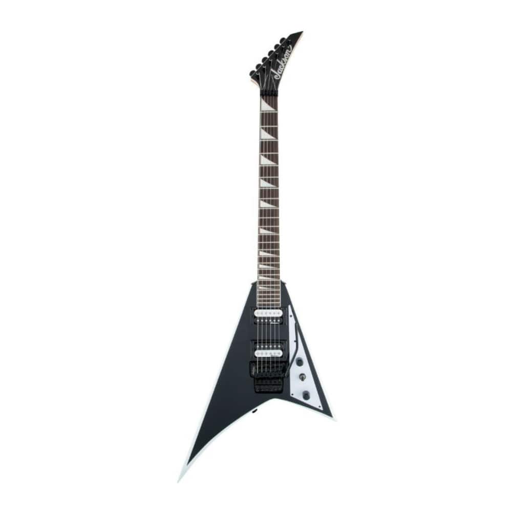 Jackson - JS Series Rhoads JS32 6 String Black with White Bevels Electric Guitar