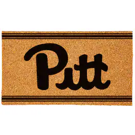 Evergreen Enterprises - Pitt Panthers 16" x 28" Logo Turf Mat - Multicolor