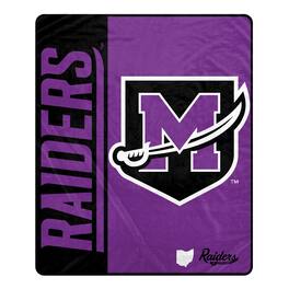 Pegasus - Mount Union Purple Raiders 50" x 60" Endzone Ultra Soft Throw Blanket - Multicolor