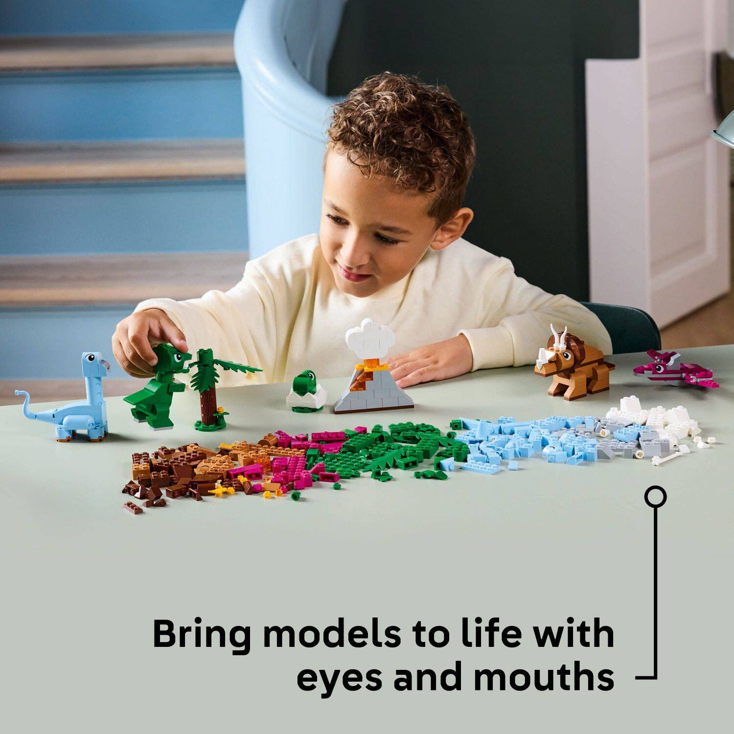 Bring models to life with eyes and mouths.