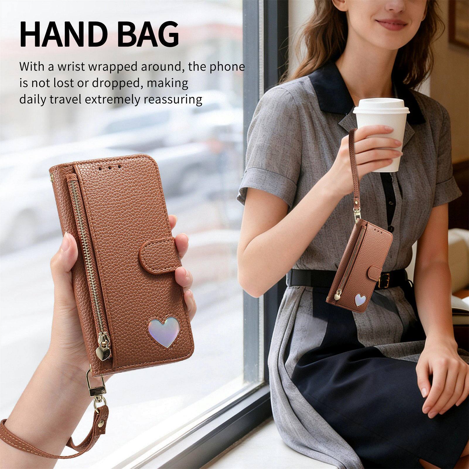 HAND BAG

With a wrist wrapped around, the phone is not lost or dropped, making daily travel extremely reassuring