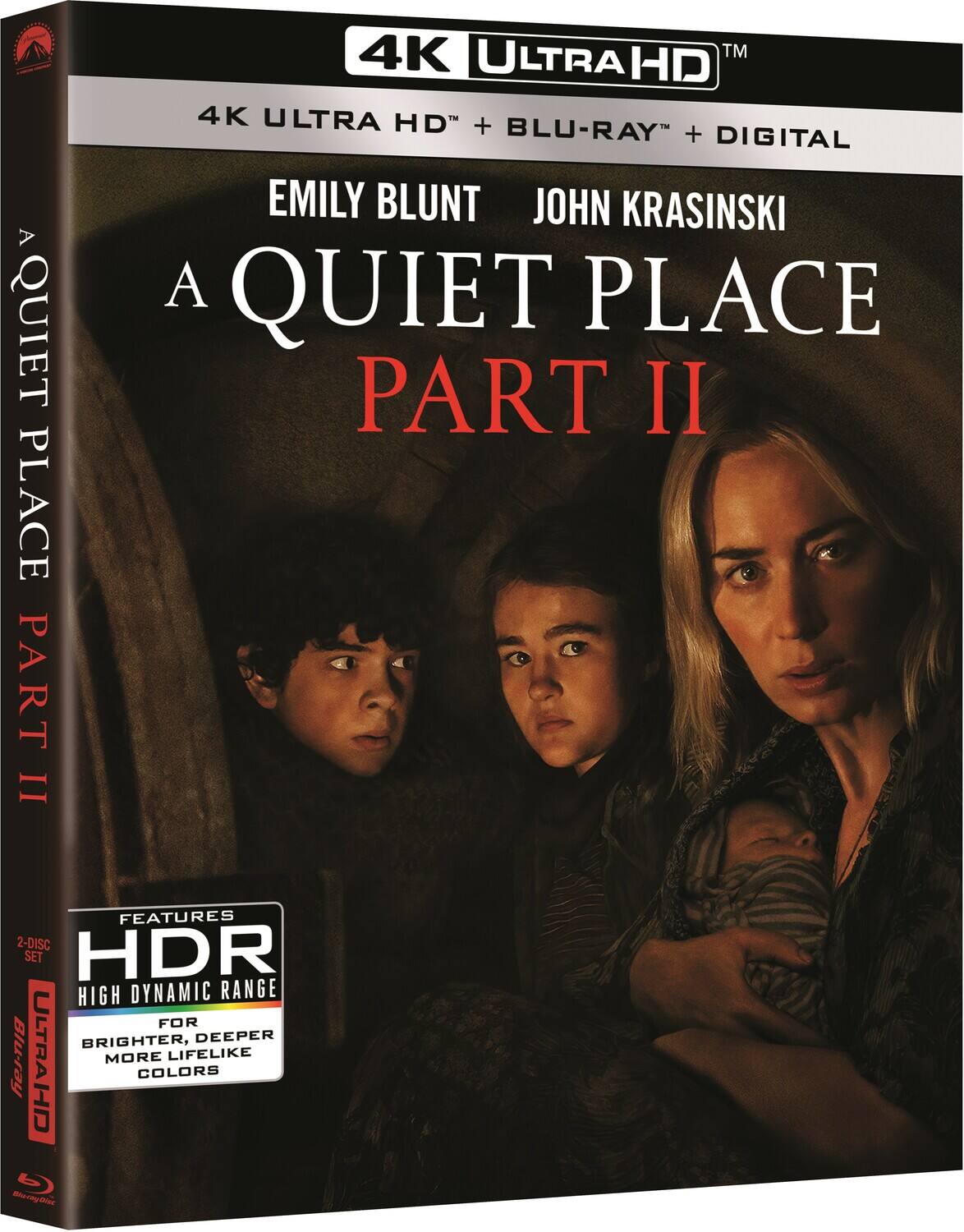 Alt View 1. A Quiet Place, Part II   - 4K Blu-Ray.