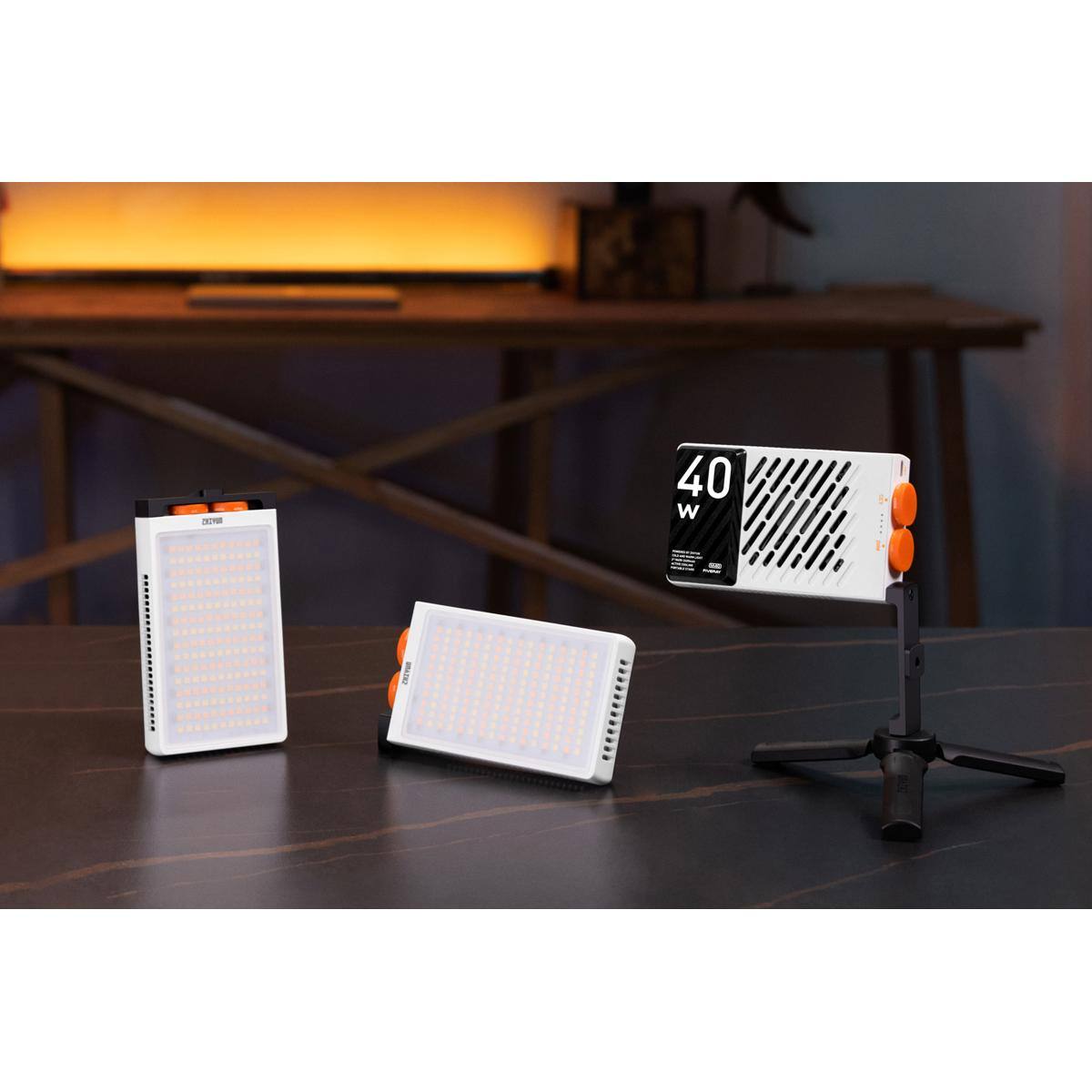 Alt View 7. Zhiyun - Zhiyun FIVERAY M40 40W Bi-Color Pocket LED Light.