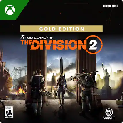 Xbox One Gold Edition Tom Clancy's The Division 2 Mature 17+ ESRB Ubisoft - M (Mature 17+)