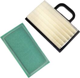 HQRP - Air Filter Cartridge with Pre-Cleaner for Cub Cadet RZT22 RZT50 Briggs and Stratton 499486S 273638S