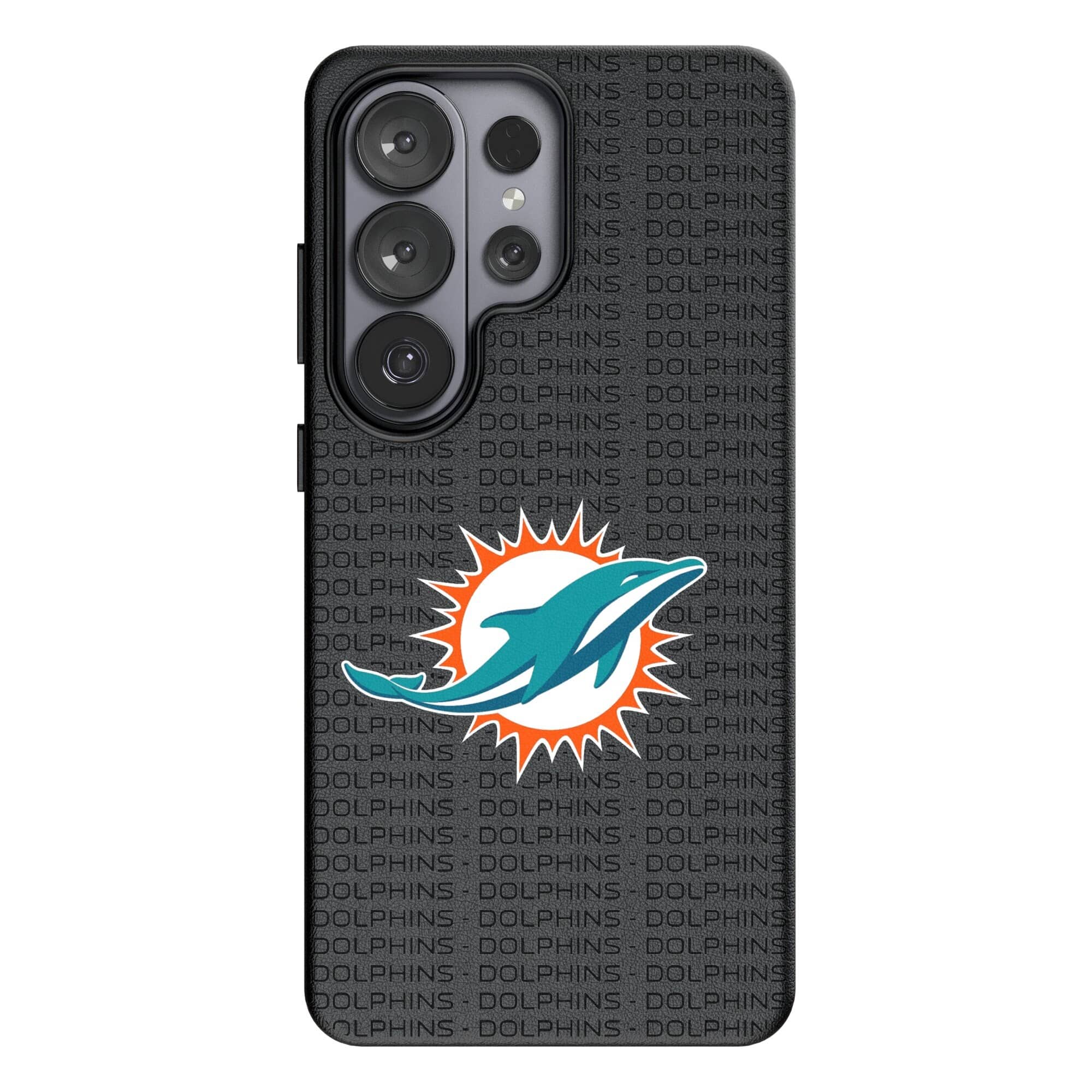 Keyscaper - NFL - Miami Dolphins Text Backdrop Galaxy Magnetic Bump Case - S26 - Black price history on PriceWatchPro