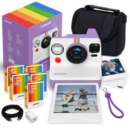 Polaroid - Now Generation 3 i-Type Instant Camera ( Film (40) +More - Purple