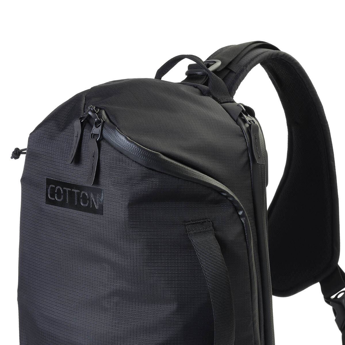 Alt View 2. Cotton Carrier - Cotton Carrier Hyker 12L Sling Bag with Lens Bag Insert for Camera, Black.