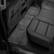 Alt View 14. WeatherTech - Trim-to-Fit 3-pc OTH Mat Set - Black.